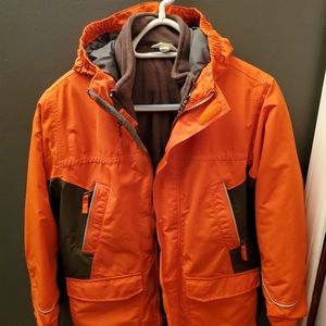 Lands End Boys jacket with removable lining